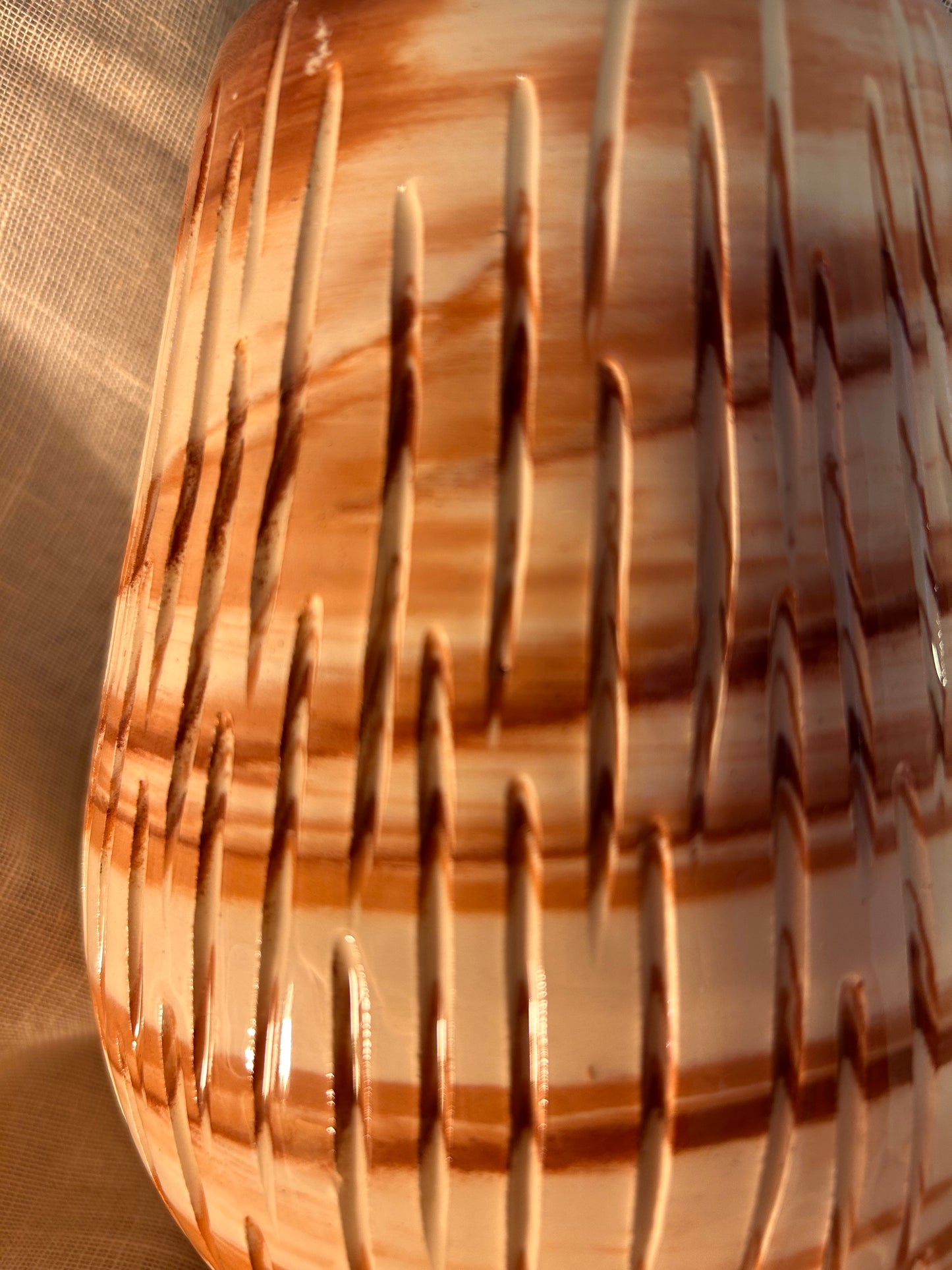 Textured Marble Vase