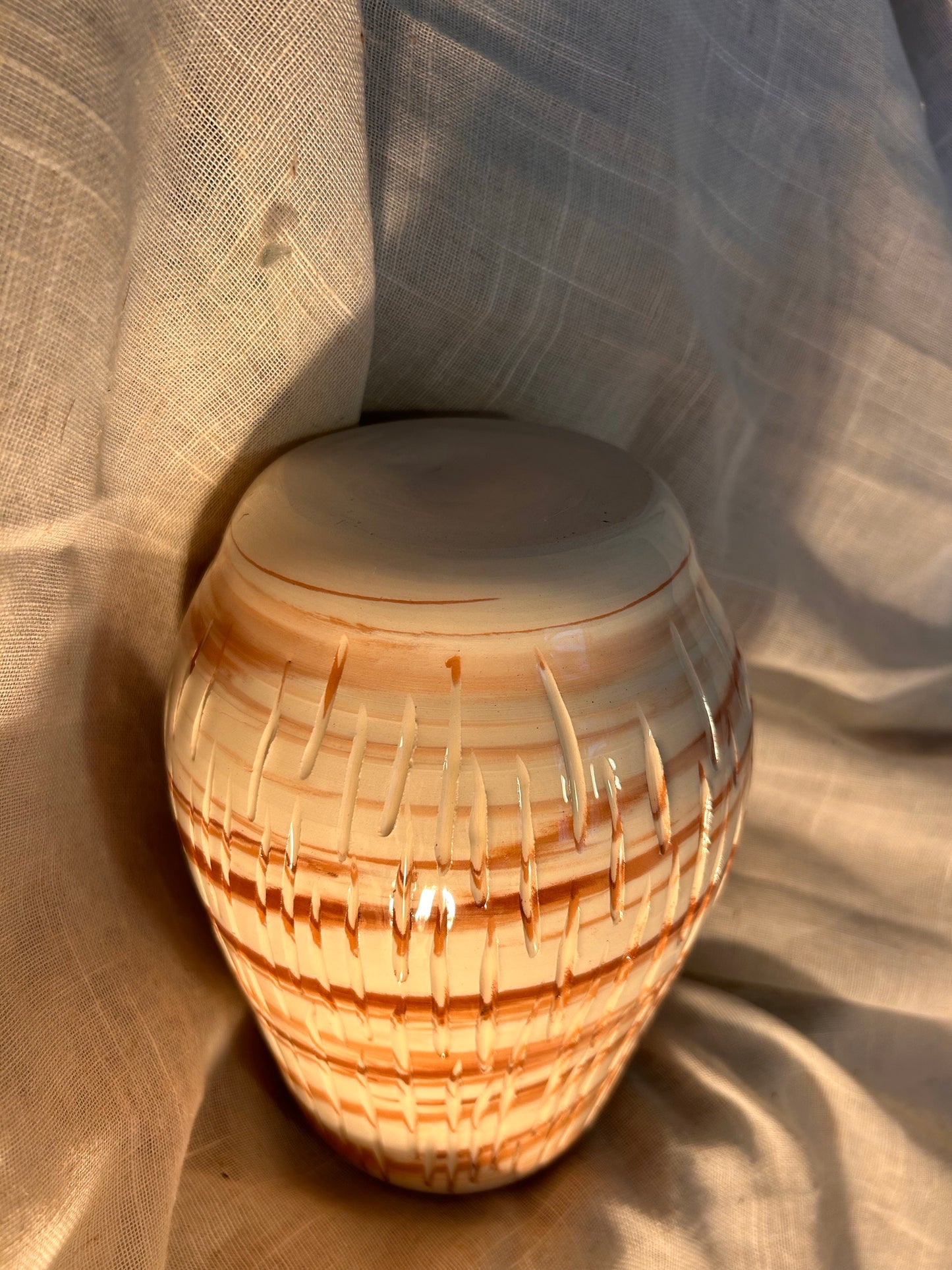 Textured Marble Vase